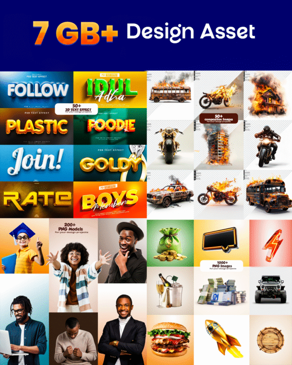 The Smart Designer 7GB+ Design Asset Mega Bundle
